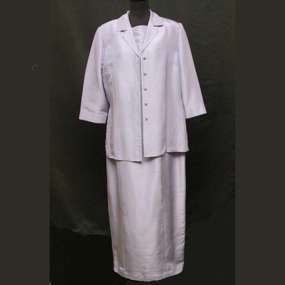 Maggy London Two Piece Silk Gown
